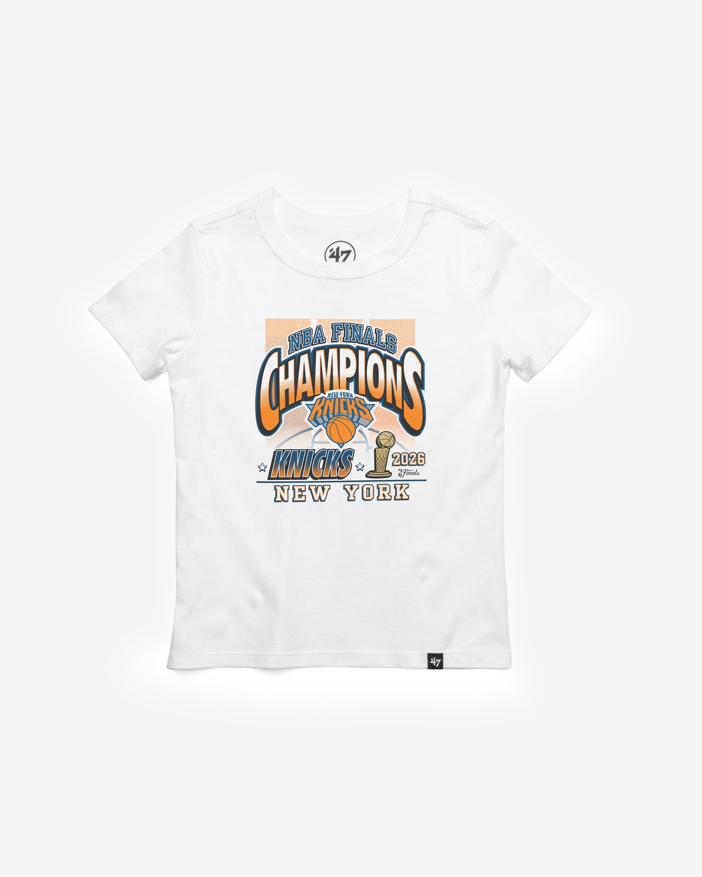 NEW YORK KNICKS 2026 NBA CHAMPIONS IMPRINT '47 KIDS FRANKLIN TEE