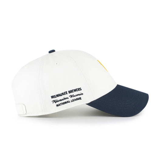 MILWAUKEE BREWERS CONTEMPORARY BASICS TWO TONE '47 CLEAN UP