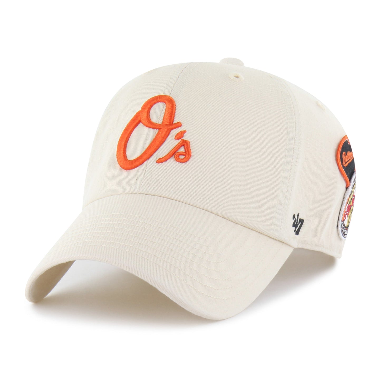 BALTIMORE ORIOLES BADGES '47 CLEAN UP
