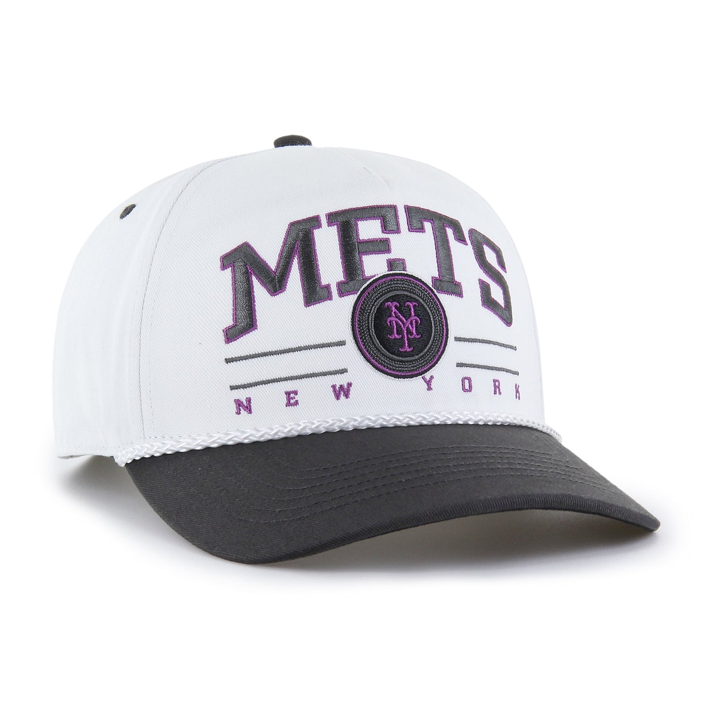 NEW YORK METS CITY CONNECT ROSCOE ROPE TWO TONE '47 HITCH
