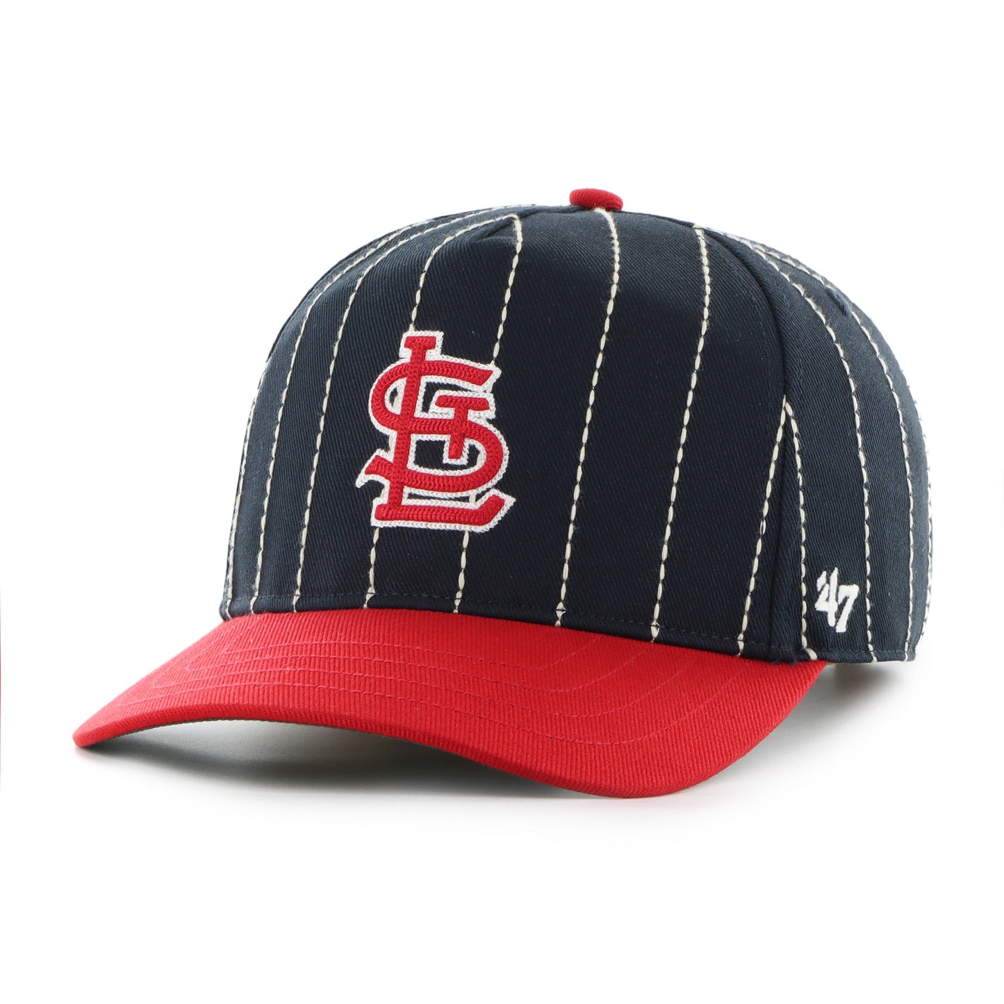 ST. LOUIS CARDINALS COOPERSTOWN RAWLINGS PINSTRIPE '47 HITCH