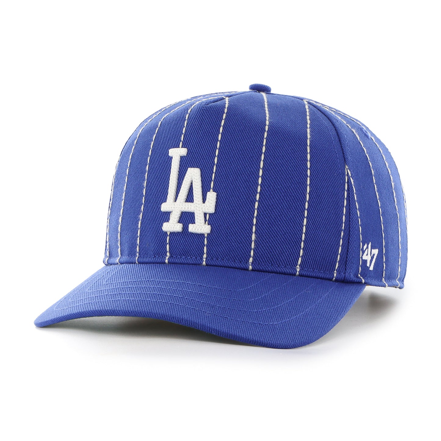 LOS ANGELES DODGERS COOPERSTOWN RAWLINGS PINSTRIPE '47 HITCH
