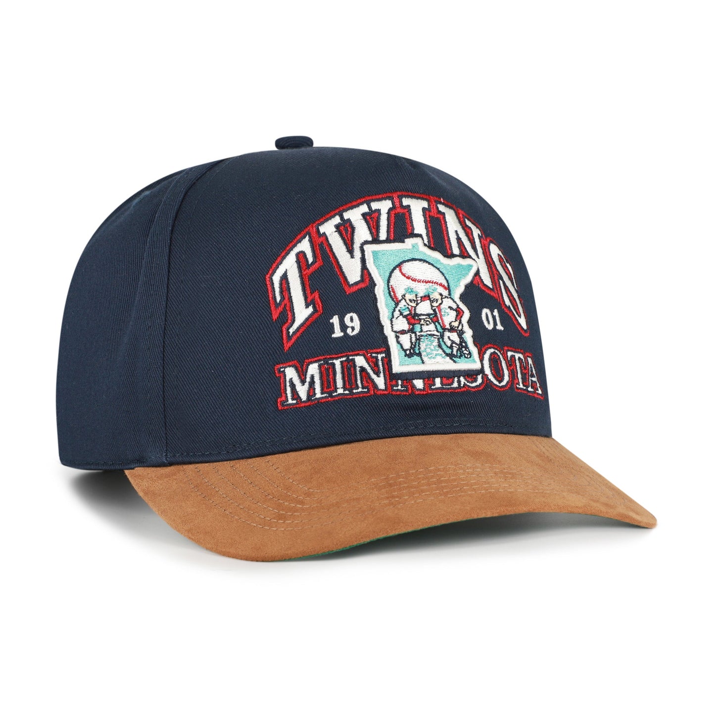 MINNESOTA TWINS COOPERSTOWN BREAK WOOD SUEDE '47 HITCH