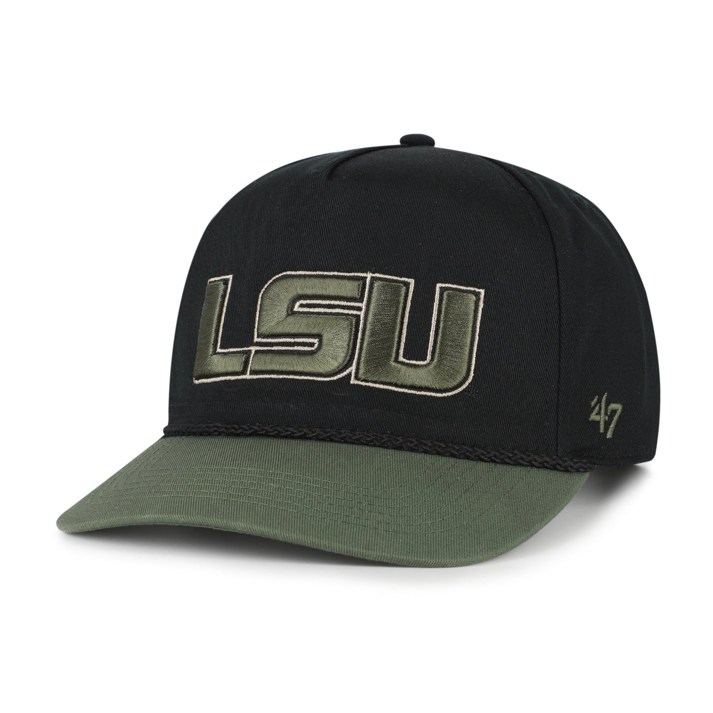 LOUISIANA STATE TIGERS LSU KHAKI ACCENTS '47 HITCH