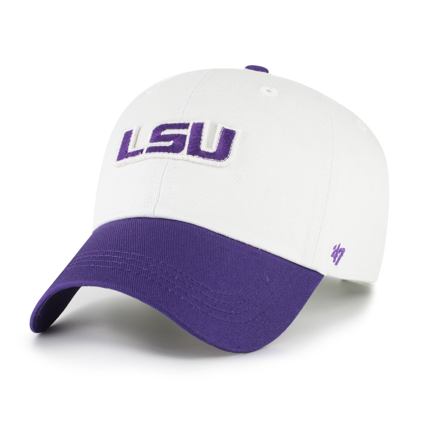 LOUISIANA STATE TIGERS LSU CONTEMPORARY BASICS TWO TONE '47 CLEAN UP