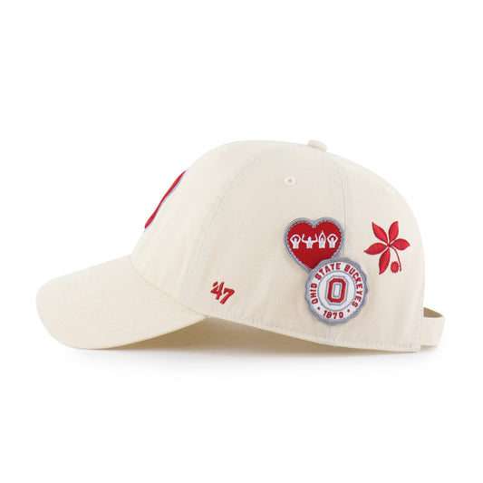 OHIO STATE BUCKEYES BADGES '47 CLEAN UP