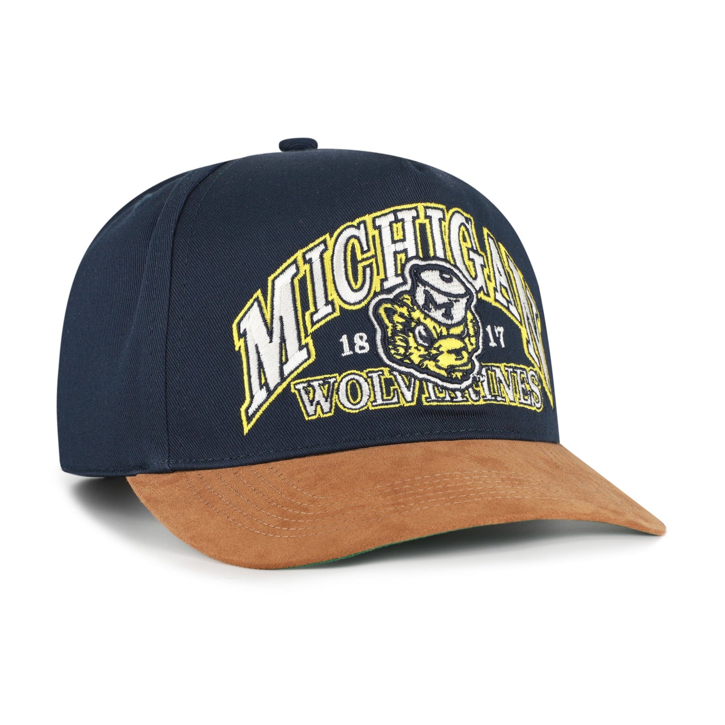 MICHIGAN WOLVERINES VINTAGE BREAK WOOD SUEDE '47 HITCH