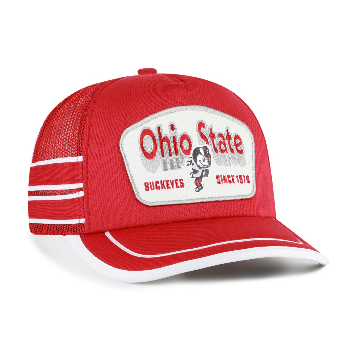 OHIO STATE BUCKEYES VINTAGE GRANDSTAND '47 HITCH FOAM FRONT