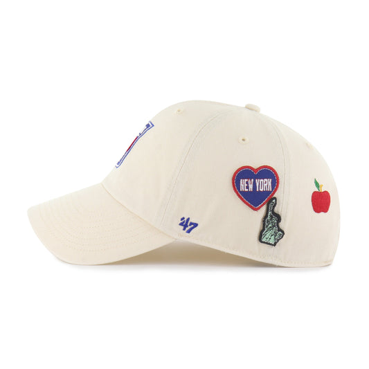 NEW YORK RANGERS BADGES '47 CLEAN UP