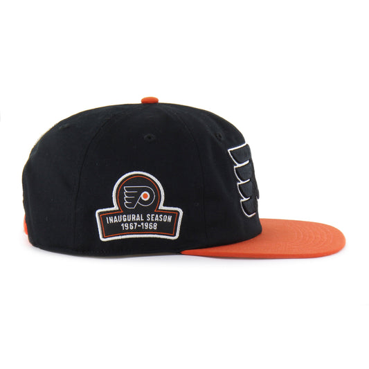 OLD TIME HOCKEY PHILADELPHIA FLYERS VINTAGE DEBUT '47 CAPTAIN RL RELAXED RELAXED FIT