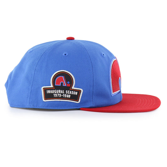 OLD TIME HOCKEY QUEBEC NORDIQUES VINTAGE DEBUT '47 CAPTAIN RL RELAXED FIT