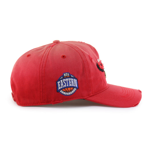 ATLANTA HAWKS HARDWOOD CLASSICS WORN '47 HITCH LC LOW CROWN