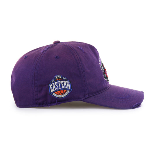 TORONTO RAPTORS HARDWOOD CLASSICS WORN '47 HITCH LC LOWN CROWN