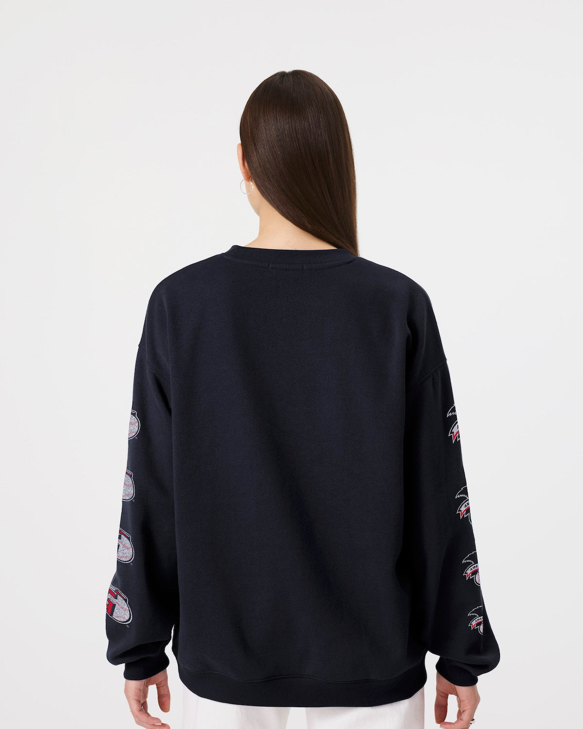 CLEVELAND GUARDIANS GO BIG '47 OVERSIZED CREW WOMENS