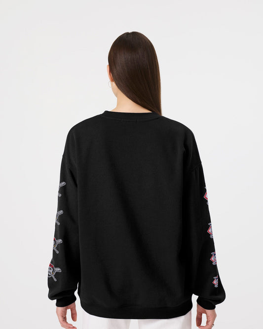 PITTSBURGH PIRATES GO BIG '47 OVERSIZED CREW WOMENS