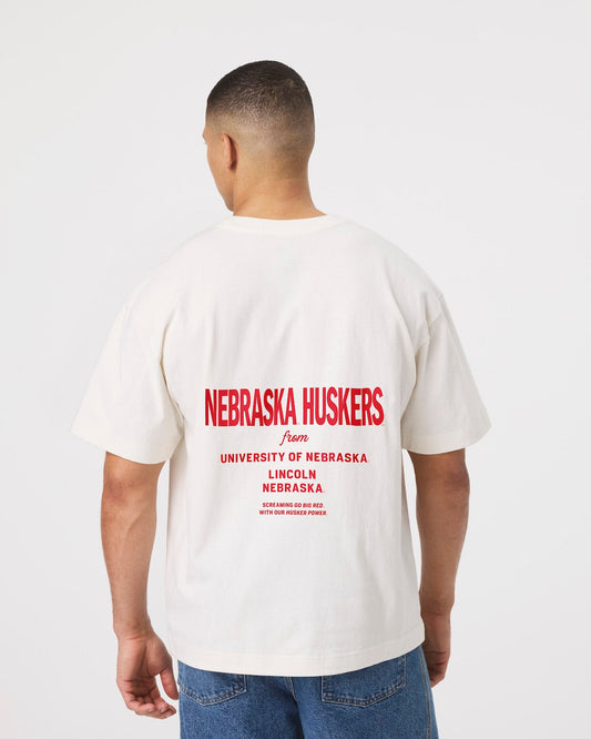 NEBRASKA CORNHUSKERS LEON '47 FOUNDATION TEE