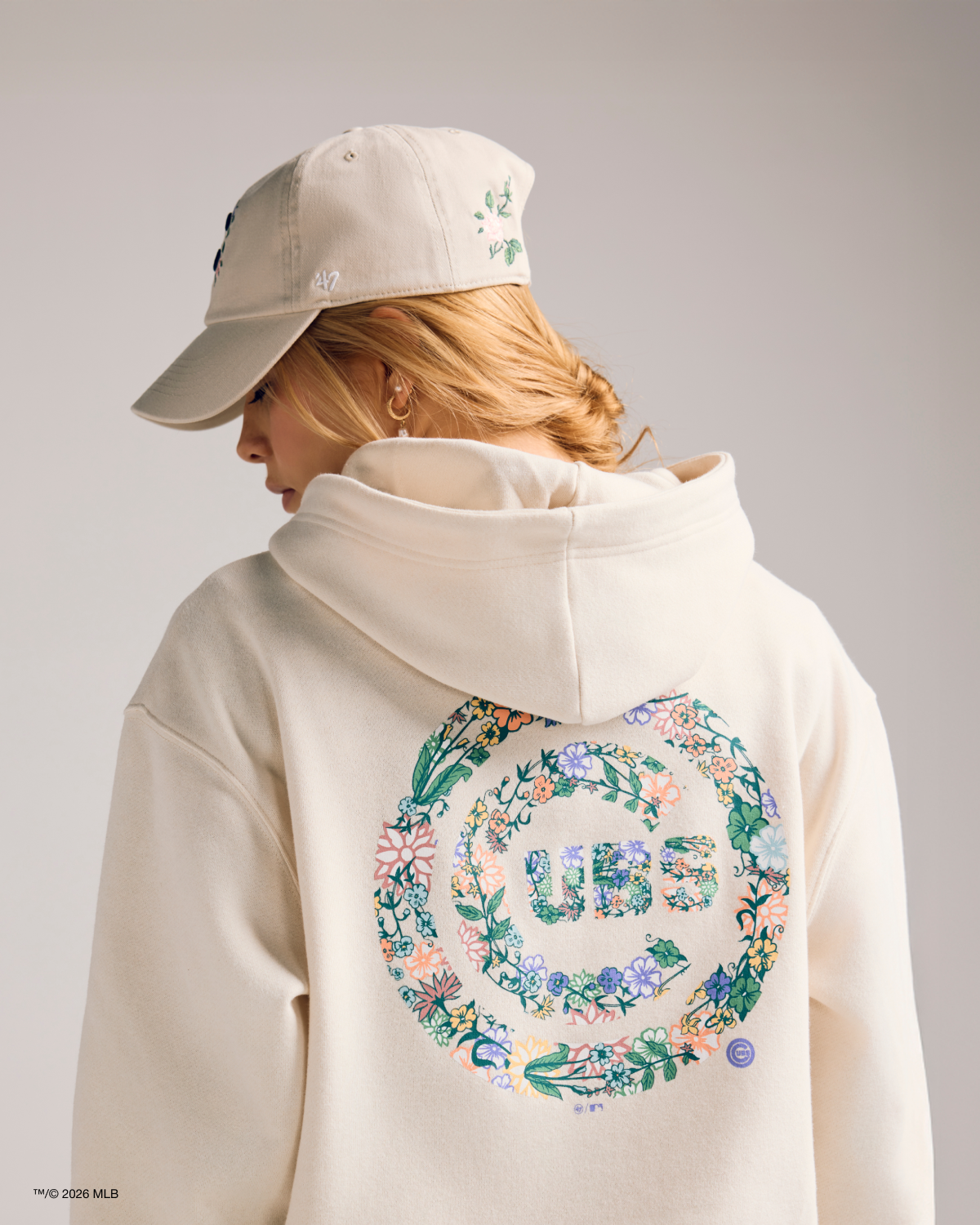 CHICAGO CUBS FULL BLOOM '47 NAOMI HOOD WOMENS