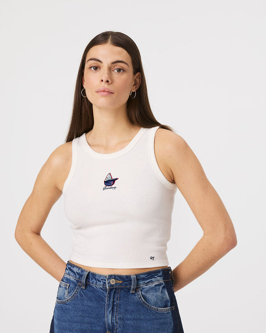 Cleveland Guardians Ice Cream '47 WOMEN'S Baby Rib Tank