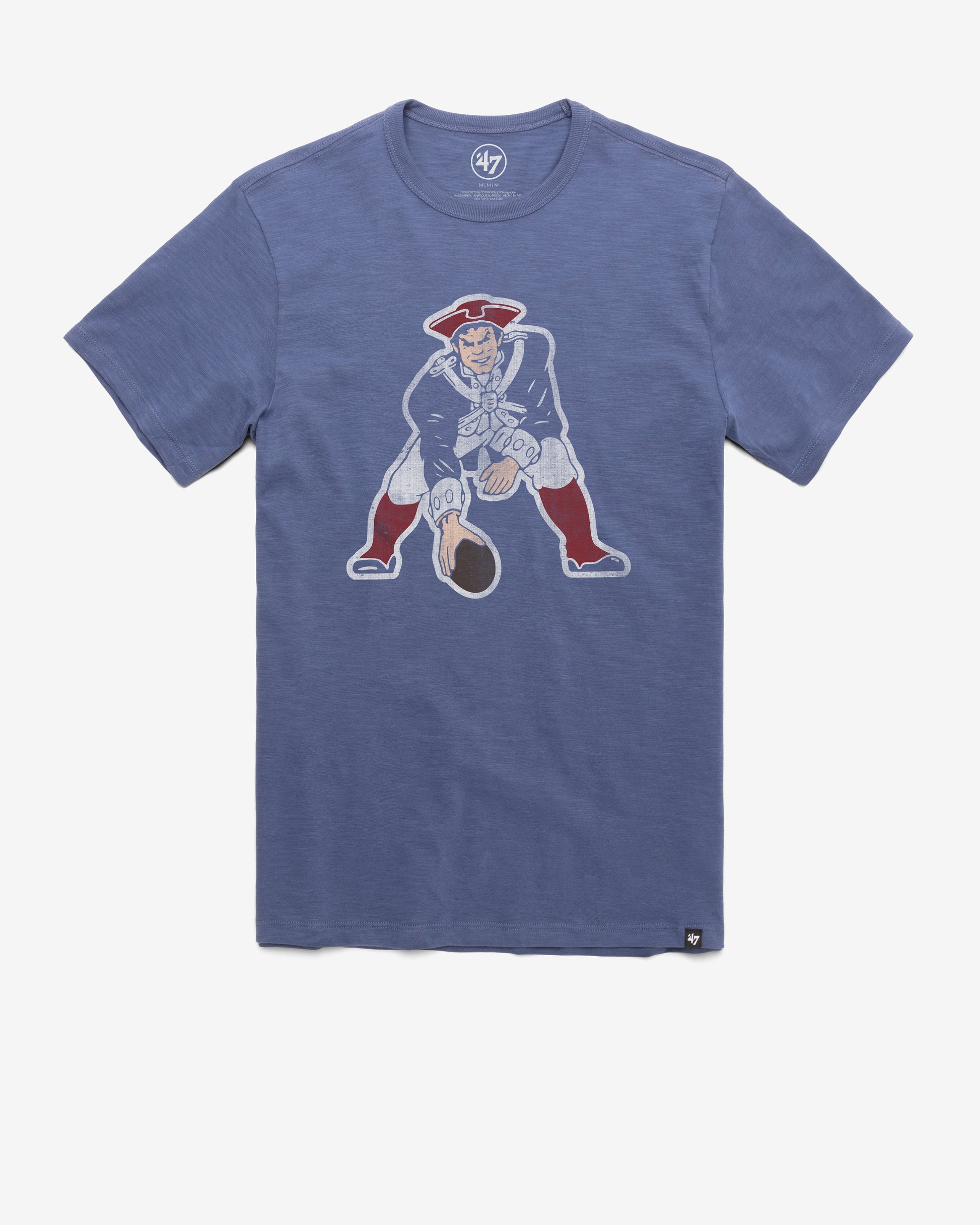 NEW ENGLAND PATRIOTS HISTORIC GRIT '47 SCRUM TEE