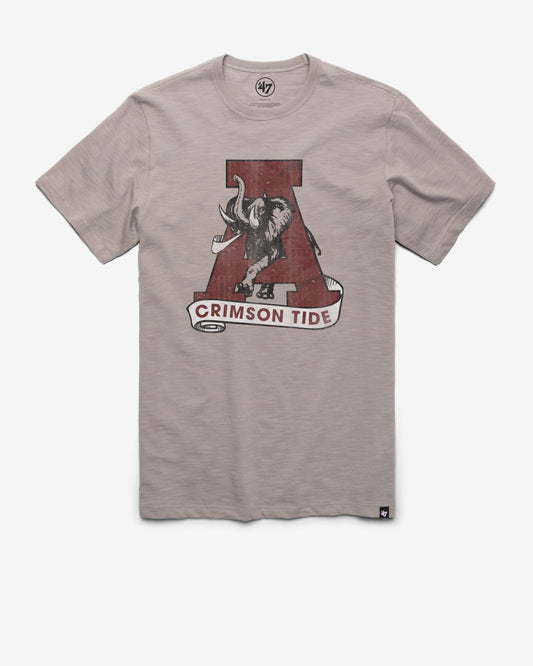 ALABAMA CRIMSON TIDE VINTAGE GRIT '47 SCRUM TEE