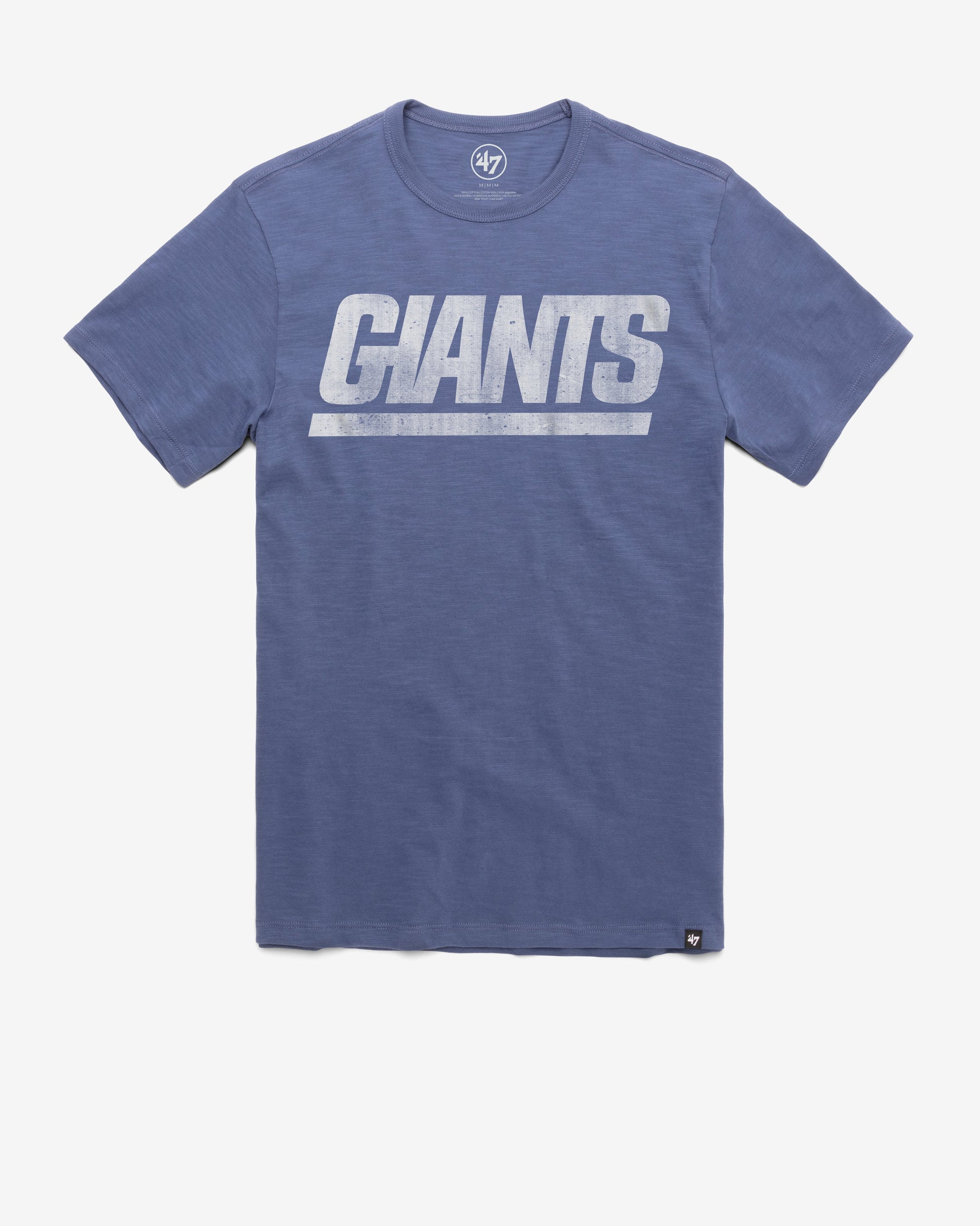 NEW YORK GIANTS GRIT WORDMARK '47 SCRUM TEE