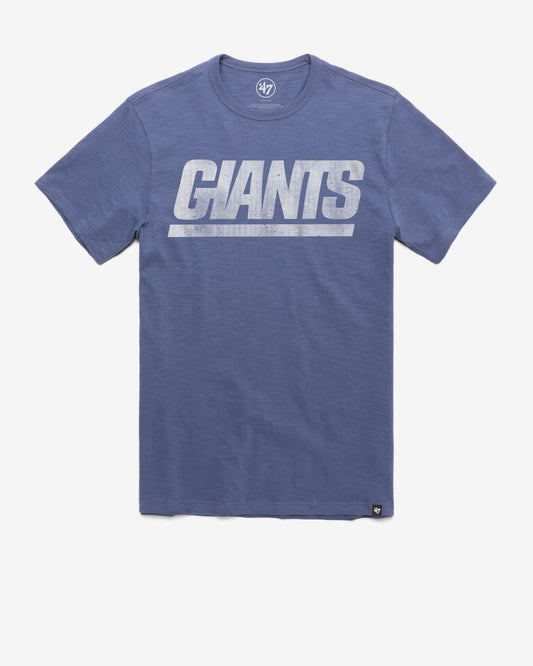 NEW YORK GIANTS GRIT WORDMARK '47 SCRUM TEE
