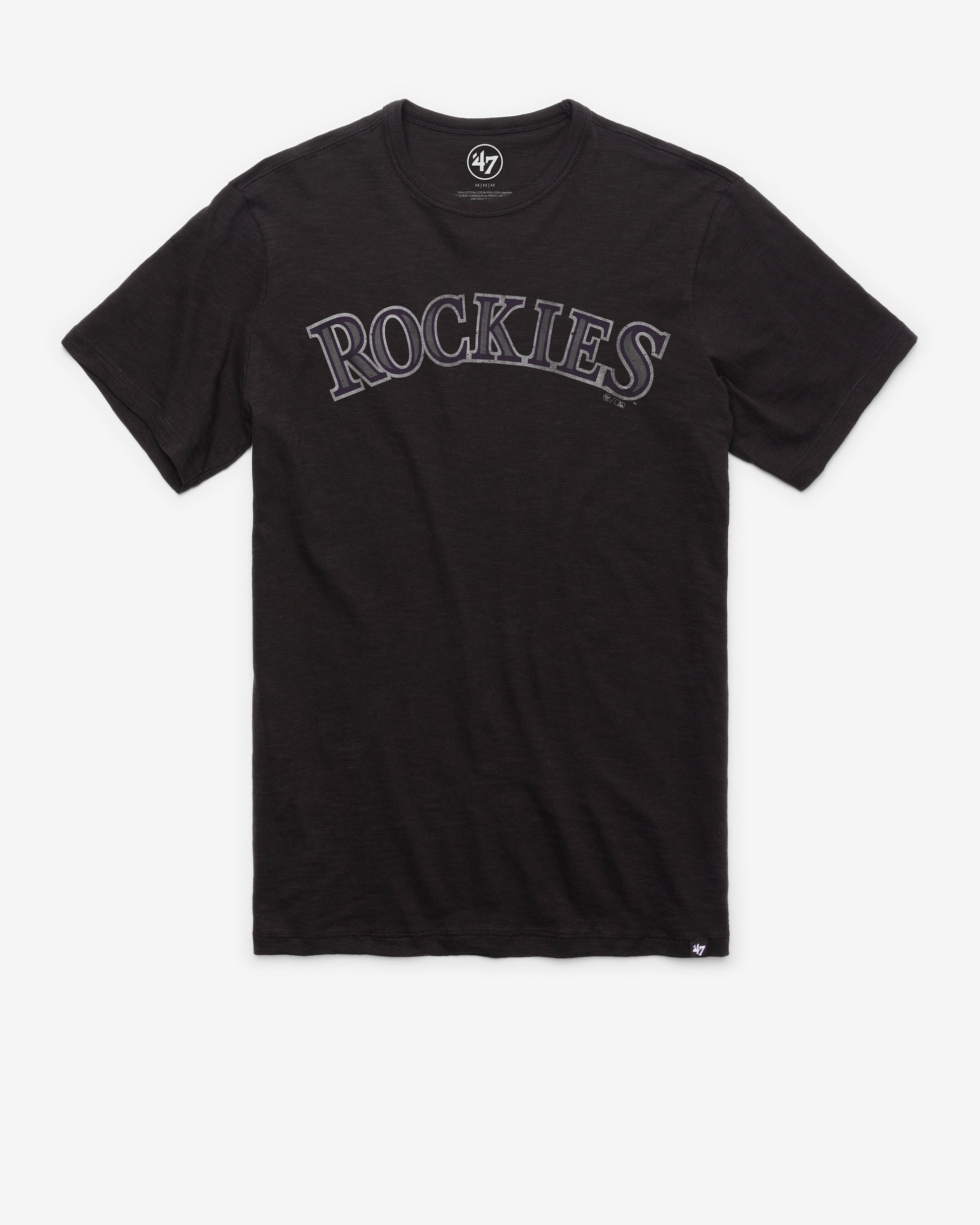 COLORADO ROCKIES GRIT WORDMARK '47 SCRUM TEE