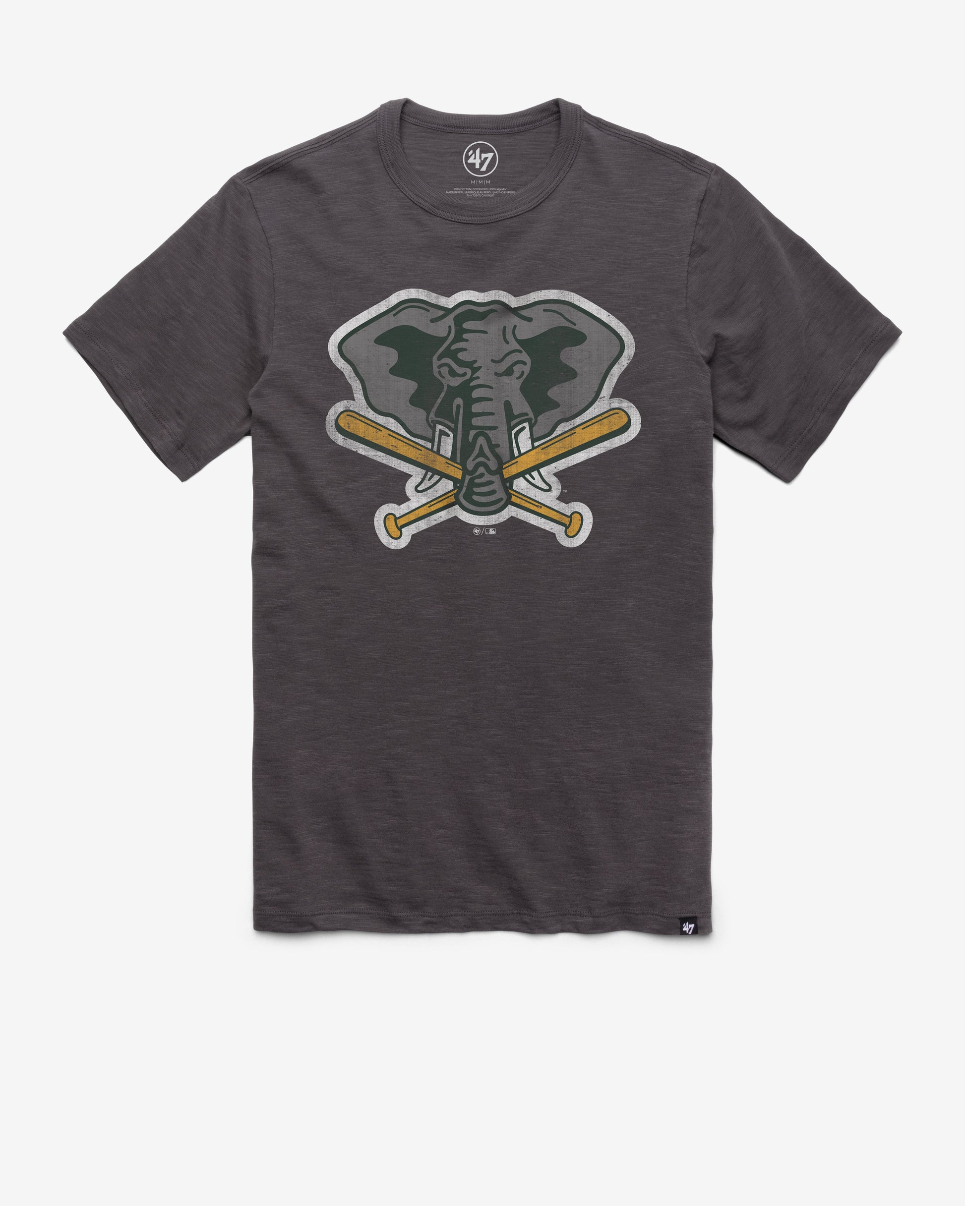 ATHLETICS BASEBALL COOPERSTOWN GRIT '47 SCRUM TEE