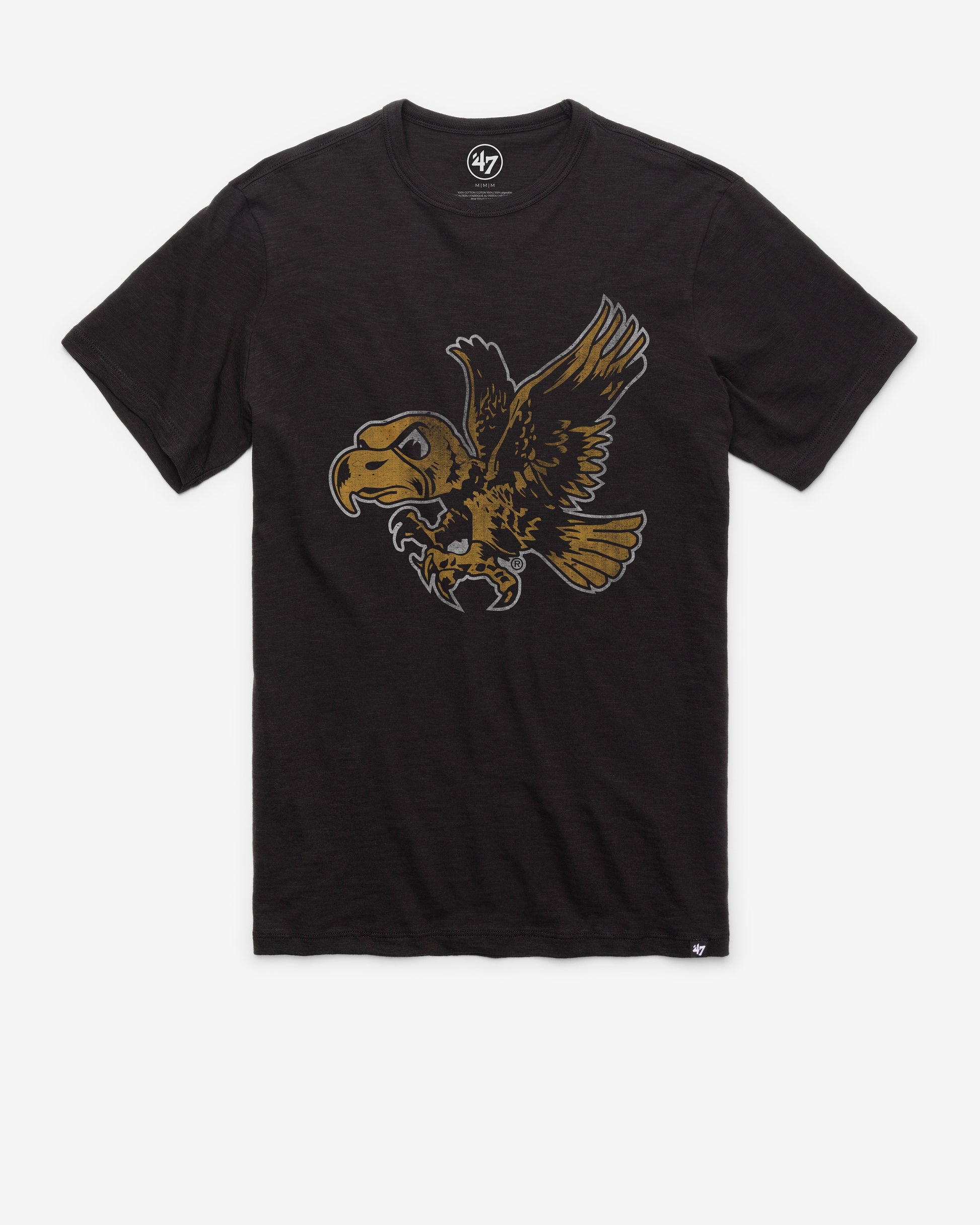 IOWA HAWKEYES VINTAGE GRIT '47 SCRUM TEE