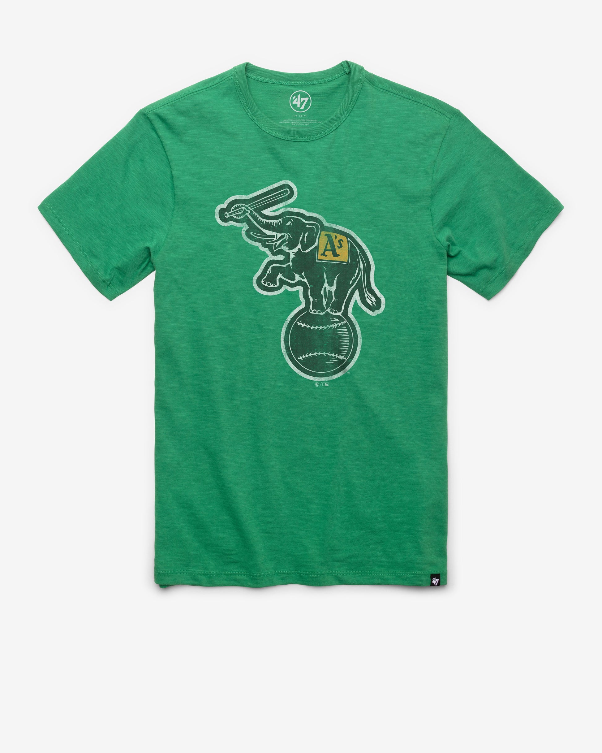 ATHLETICS BASEBALL COOPERSTOWN GRIT '47 SCRUM TEE