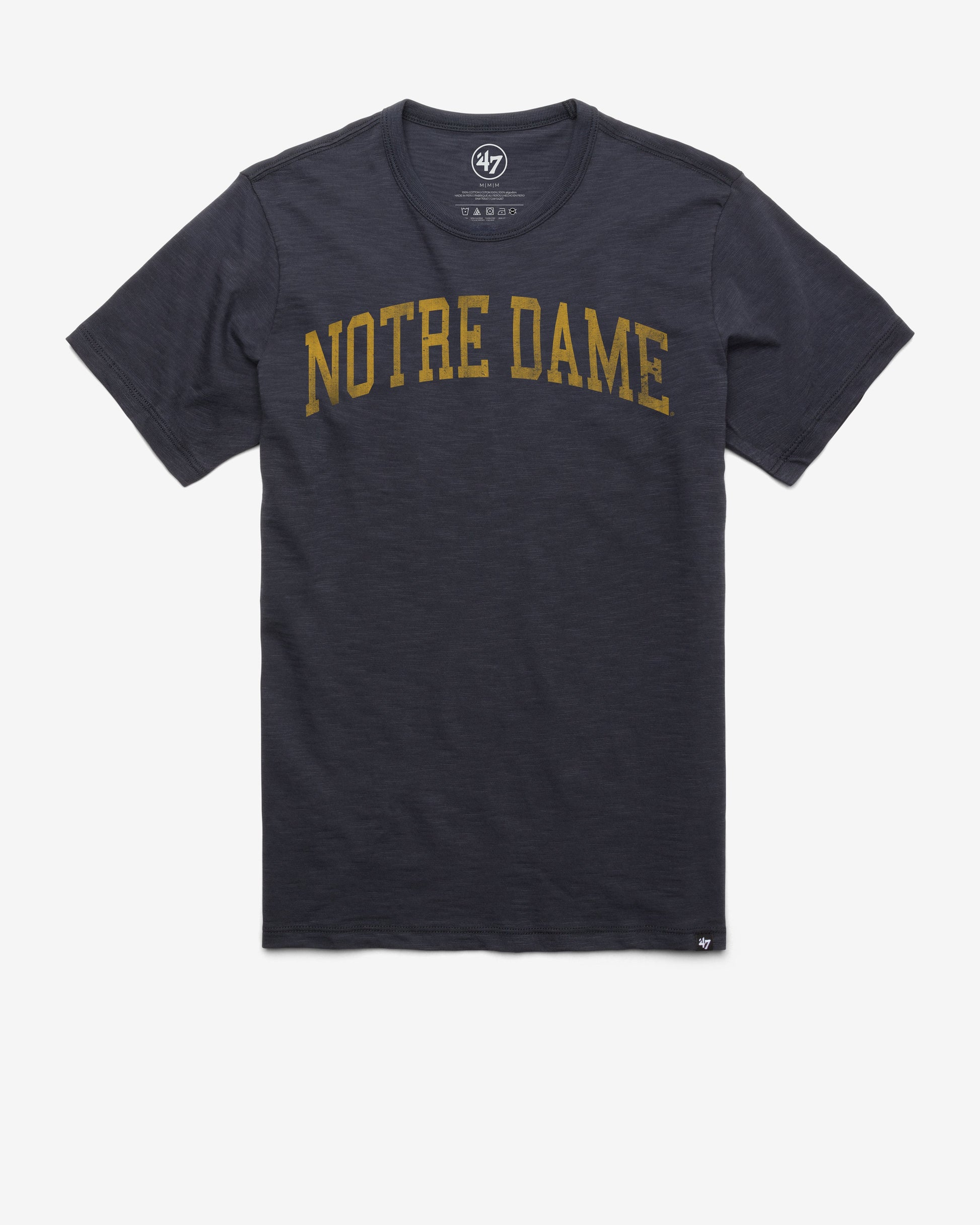 NOTRE DAME FIGHTING IRISH CLASSIC BLOCK '47 SCRUM TEE