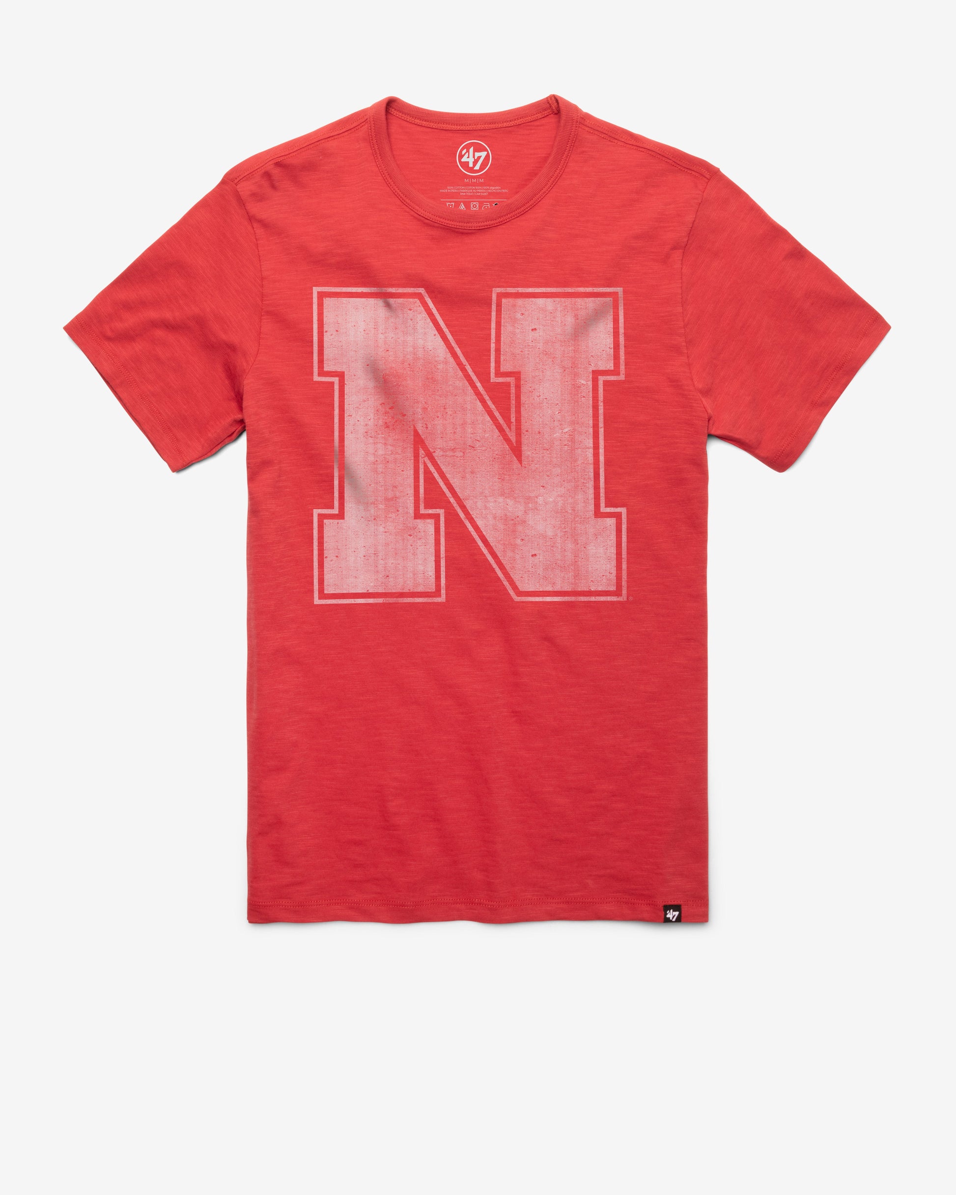 NEBRASKA CORNHUSKERS GRIT '47 SCRUM TEE