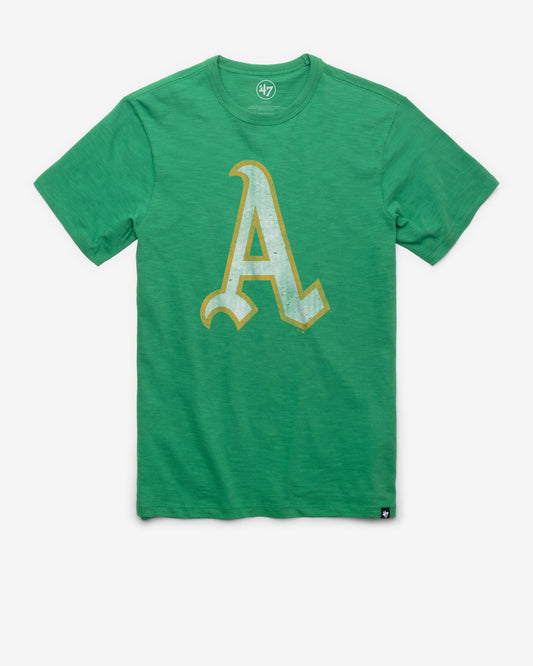 ATHLETICS BASEBALL COOPERSTOWN GRIT '47 SCRUM TEE