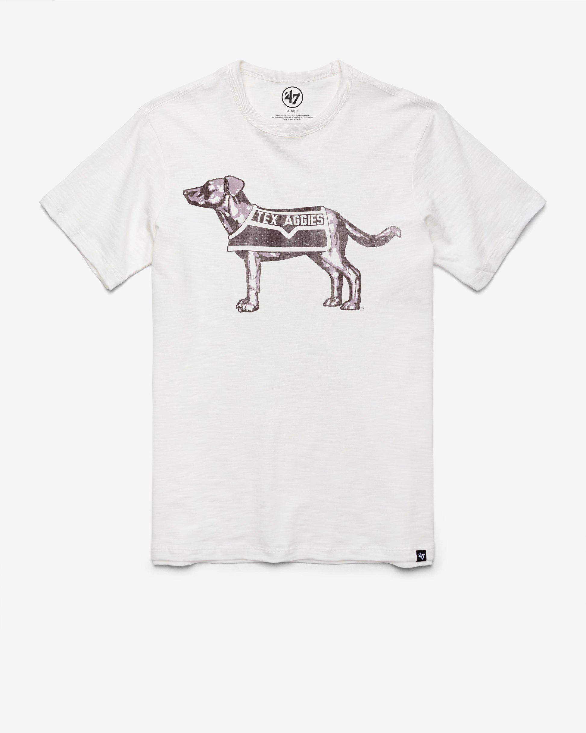 TEXAS A&M AGGIES '47 VINTAGE GRIT SCRUM TEE
