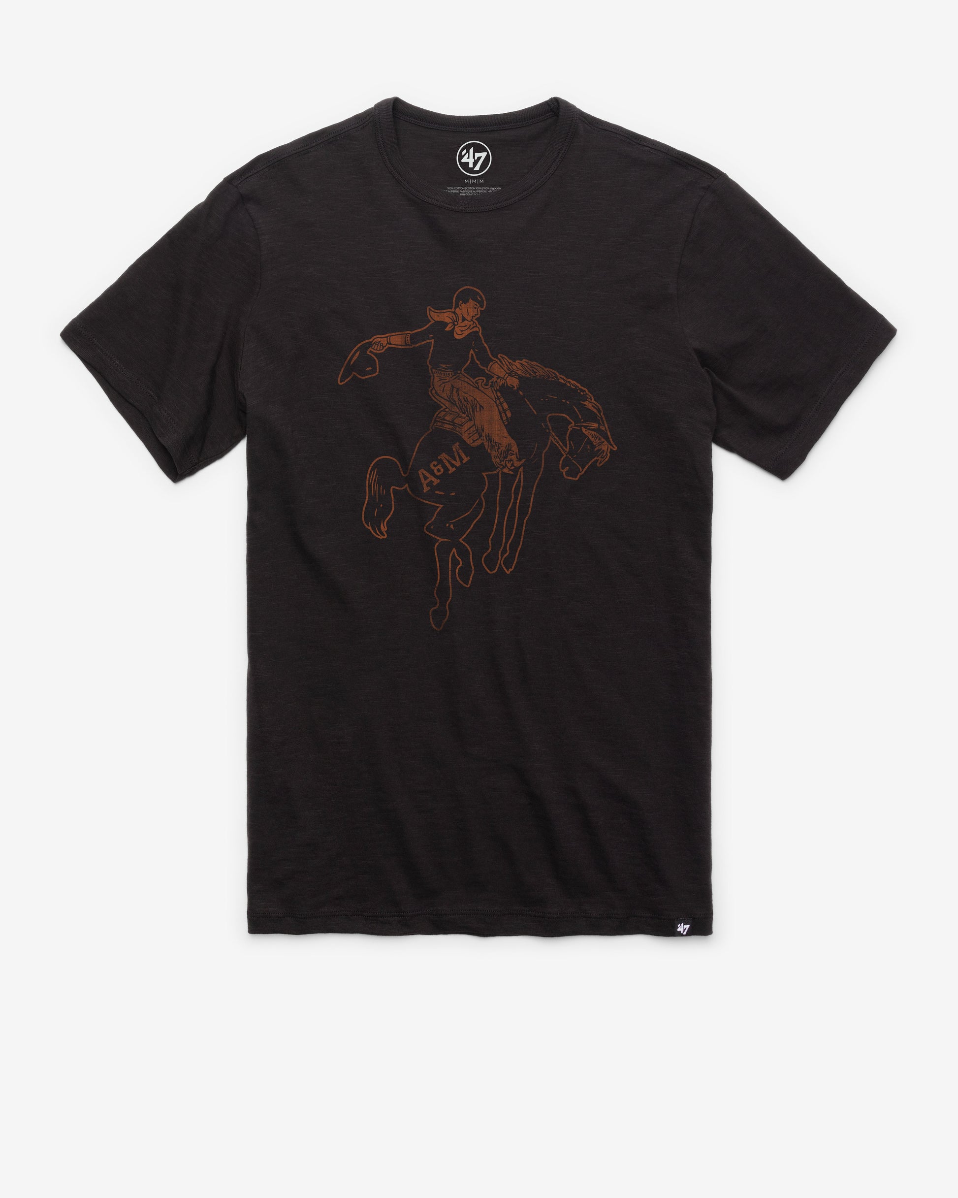 OKLAHOMA STATE COWBOYS VINTAGE GRIT '47 SCRUM TEE