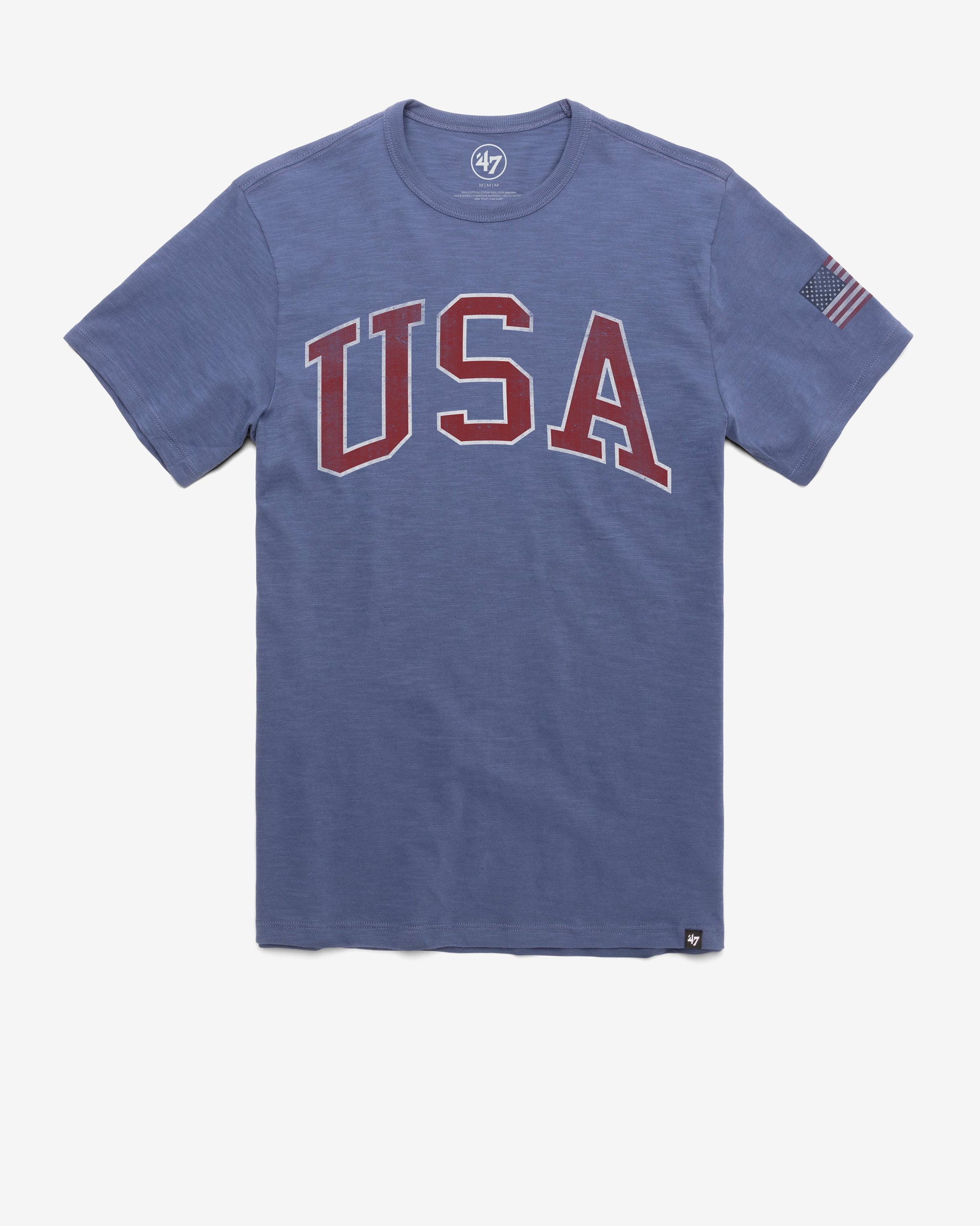 UNITED STATES SCRIPT GRIT TWO PEAT '47 SCRUM TEE