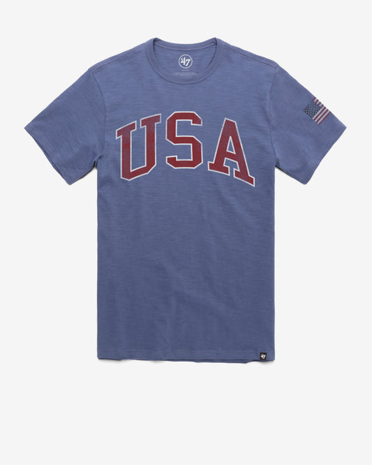 UNITED STATES SCRIPT GRIT TWO PEAT '47 SCRUM TEE