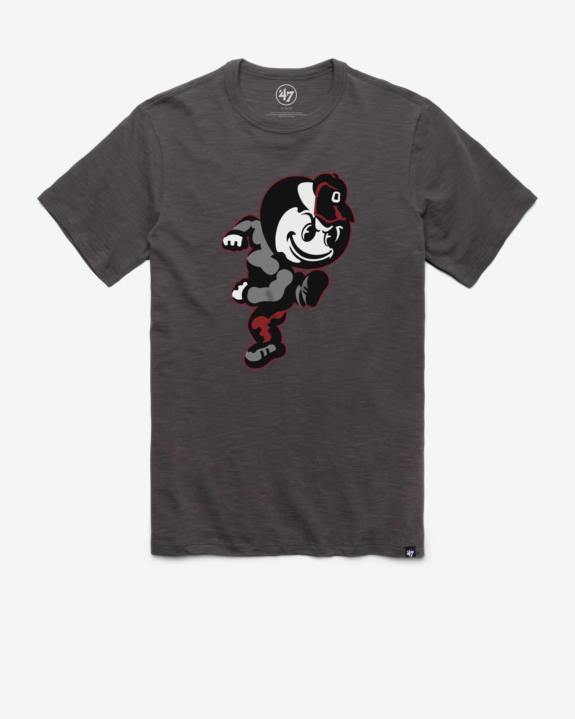 OHIO STATE BUCKEYES VINTAGE GRIT '47 SCRUM TEE