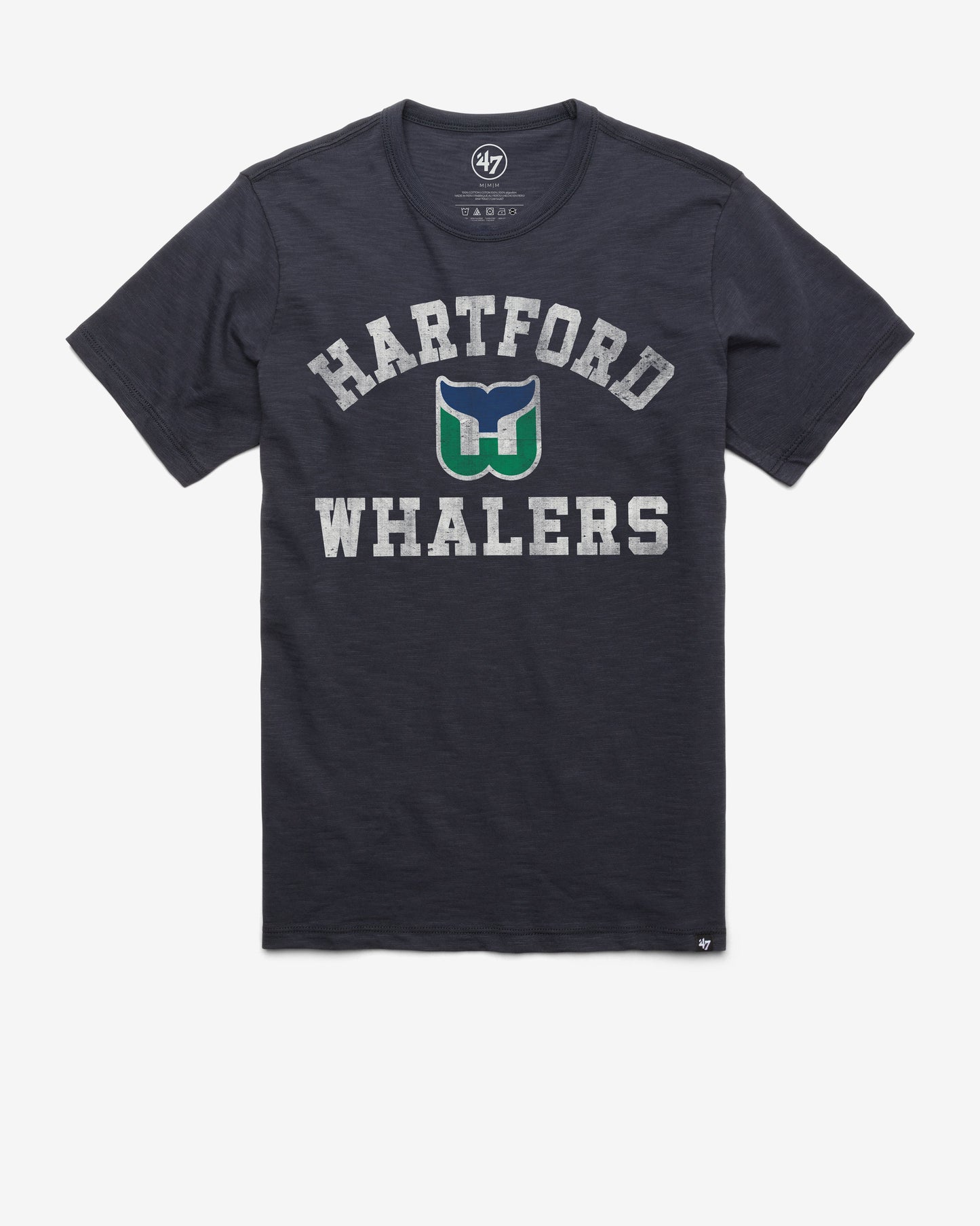 HARTFORD WHALERS VINTAGE ODESSA '47 SCRUM TEE