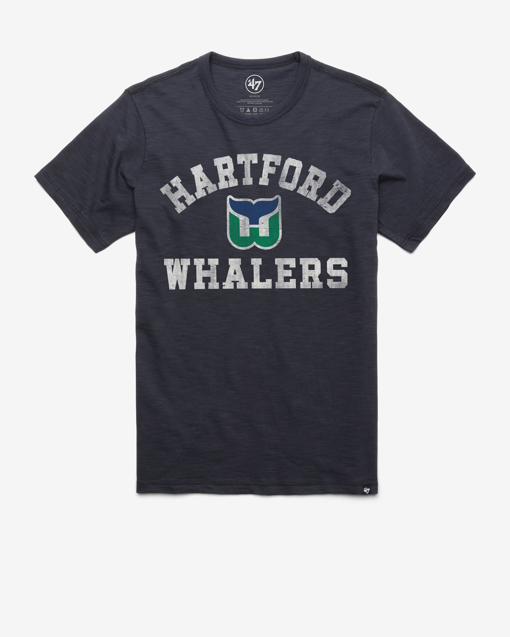 HARTFORD WHALERS VINTAGE ODESSA '47 SCRUM TEE