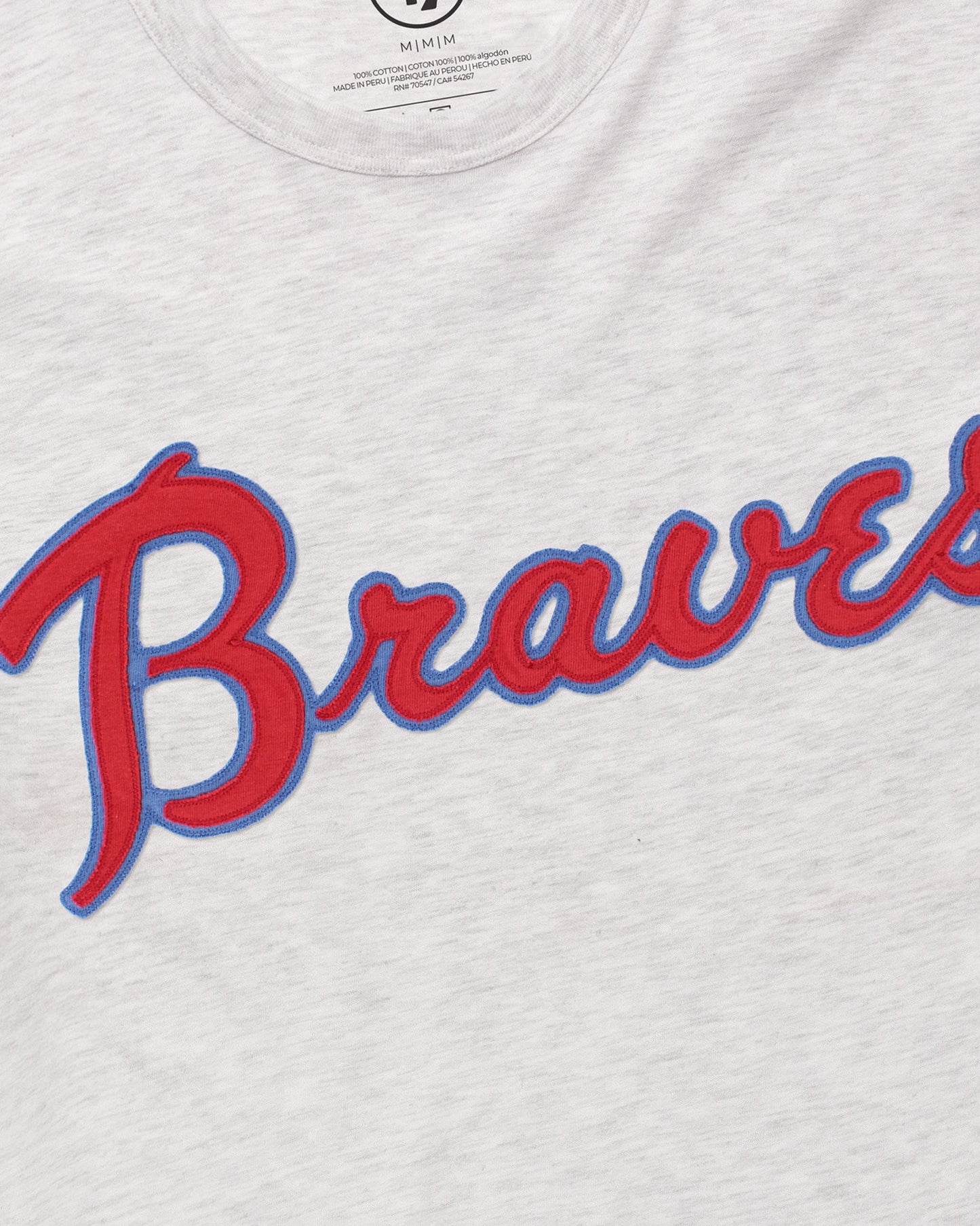 ATLANTA BRAVES COOPERSTOWN FRANKLIN '47 FIELDHOUSE TEE