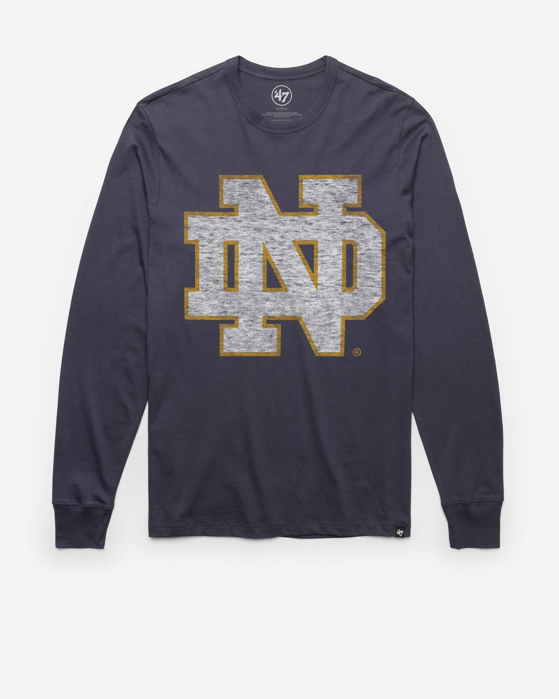 NOTRE DAME FIGHTING IRISH PREMIER '47 FRANKLIN LONG SLEEVE