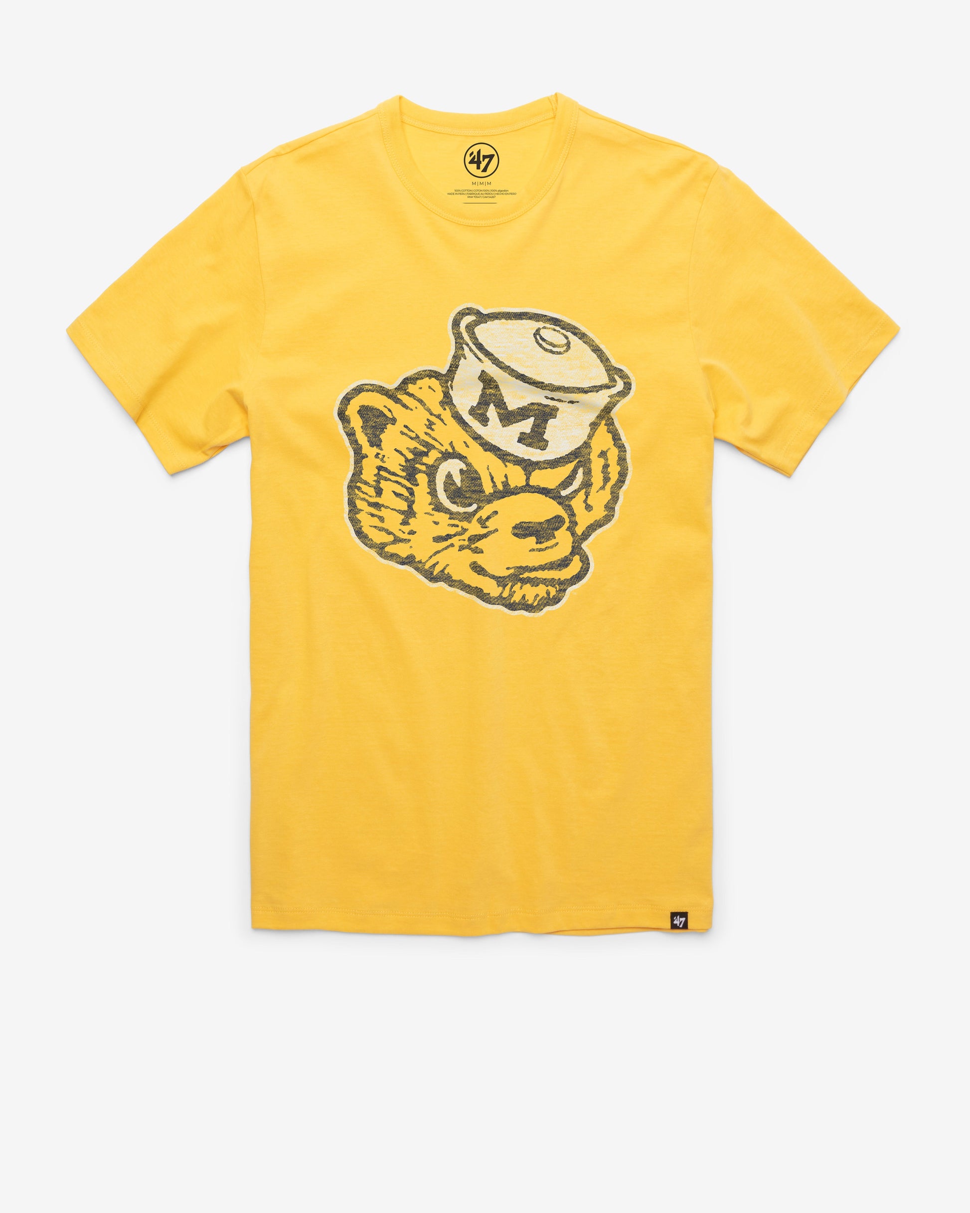 MICHIGAN WOLVERINES VINTAGE PREMIER '47 FRANKLIN TEE