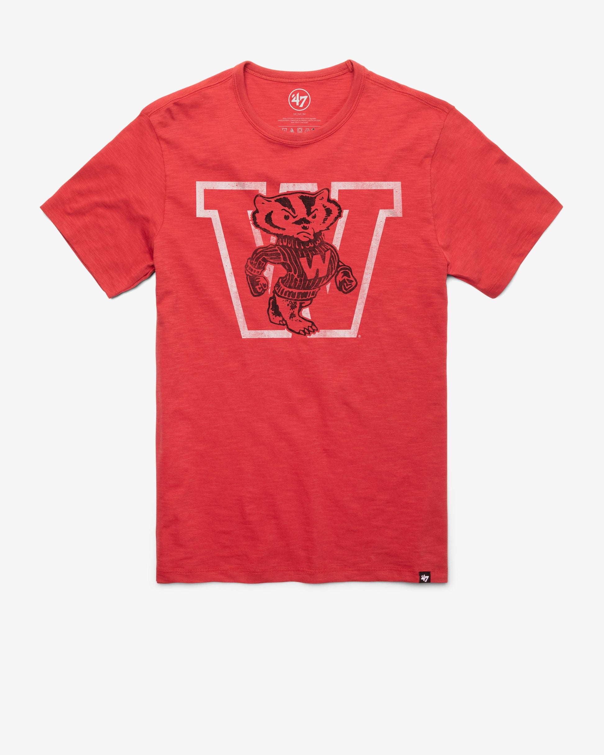 WISCONSIN BADGERS VINTAGE GRIT '47 SCRUM TEE