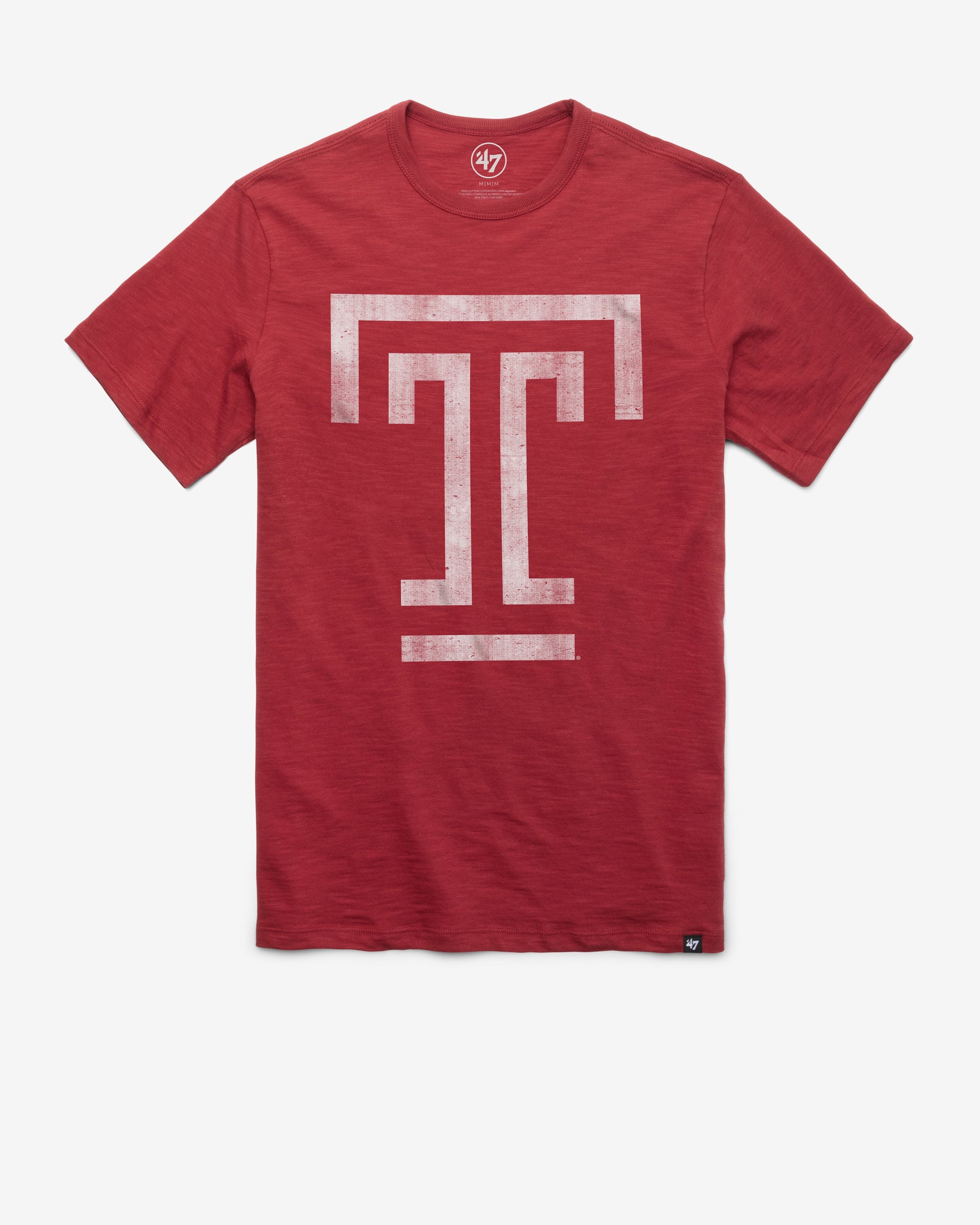 TEMPLE OWLS GRIT '47 SCRUM TEE