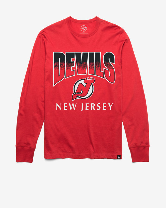NEW JERSEY DEVILS SWEEP DOWN '47 FRANKLIN LONG SLEEVE TEE