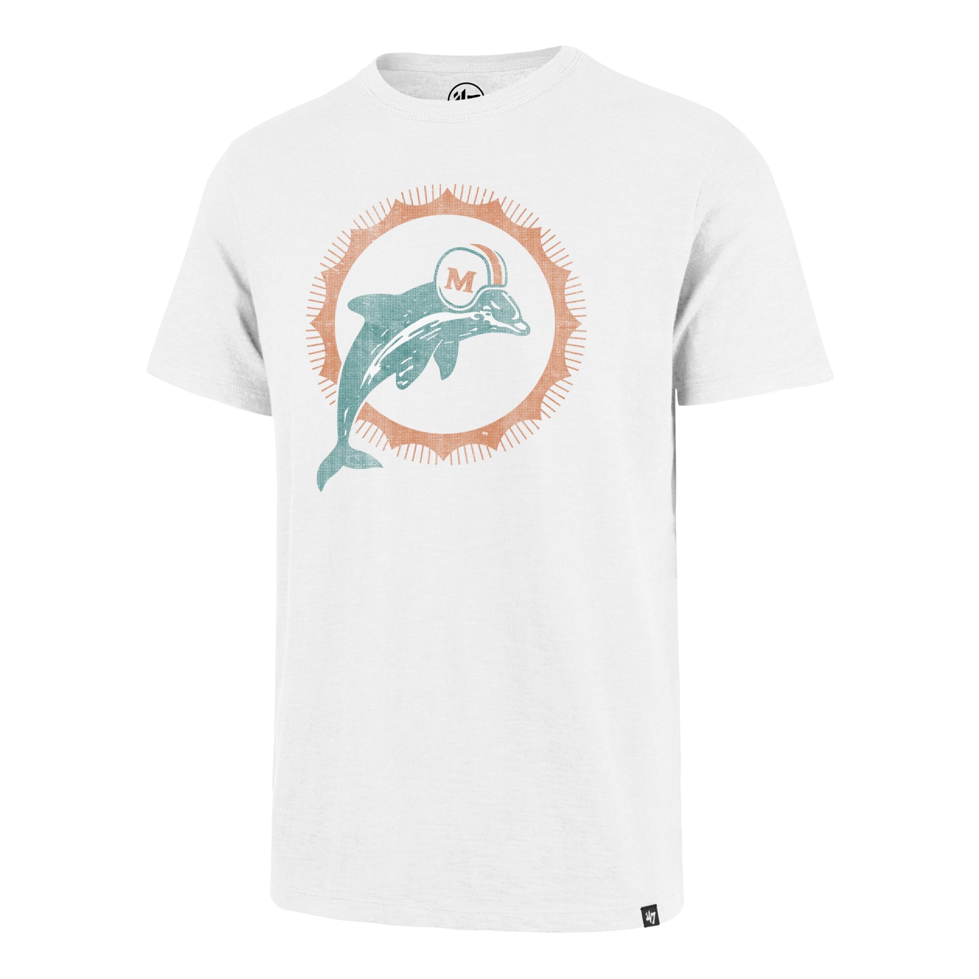 MIAMI DOLPHINS HISTORIC GRIT '47 SCRUM TEE