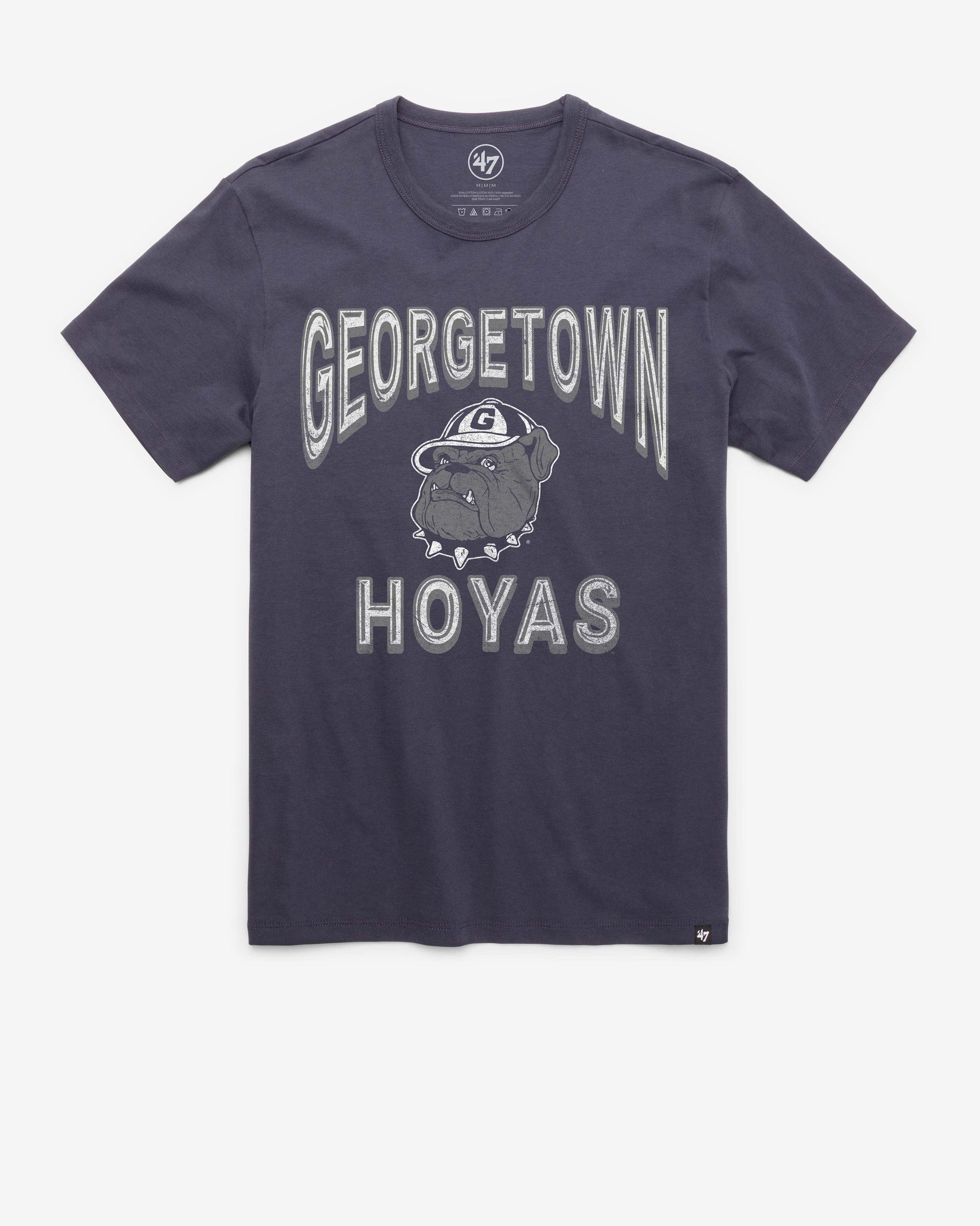 GEORGETOWN HOYAS VINTAGE FAN OUT '47 FRANKLIN TEE