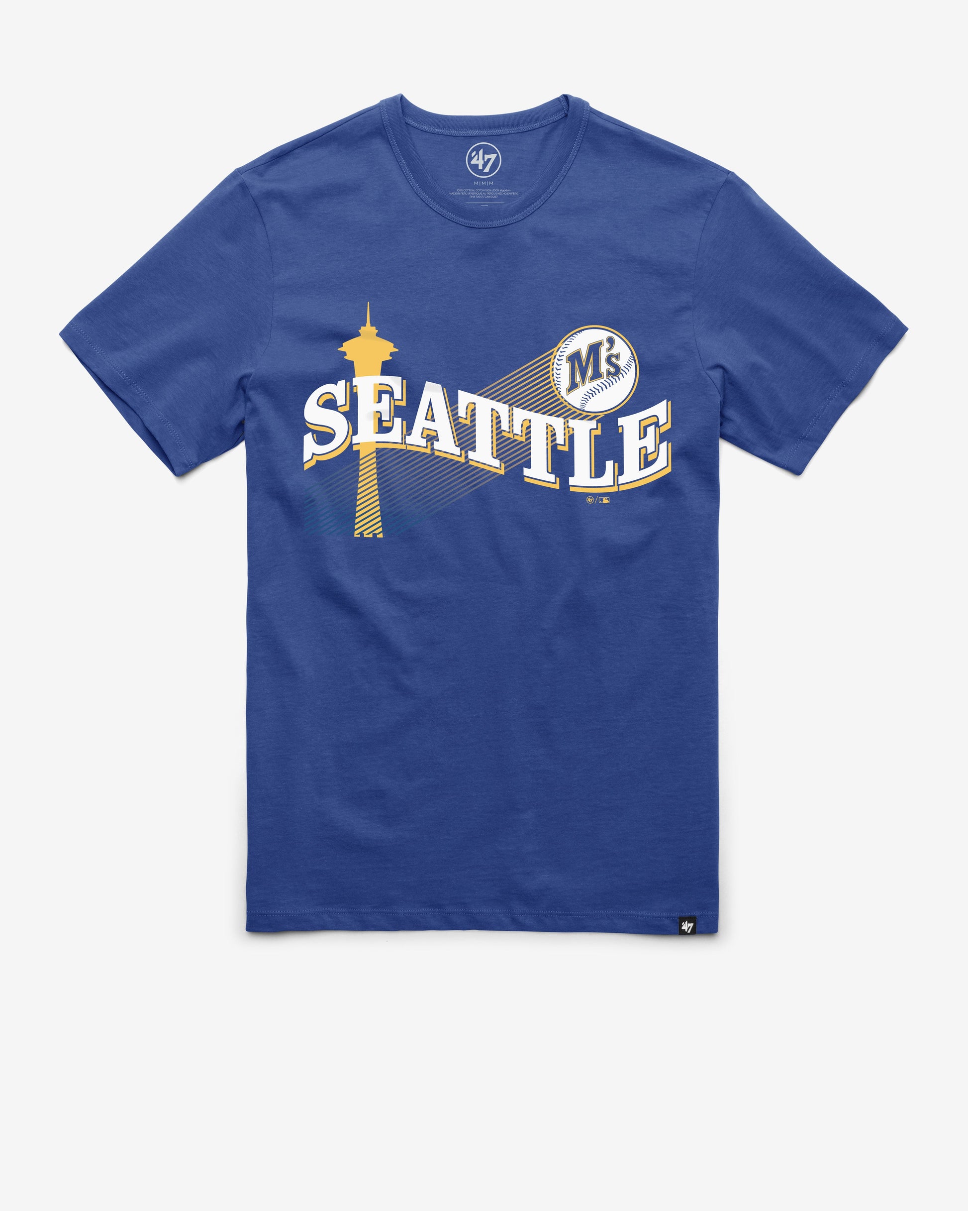 SEATTLE MARINERS COOPERSTOWN REGION '47 FRANKLIN TEE