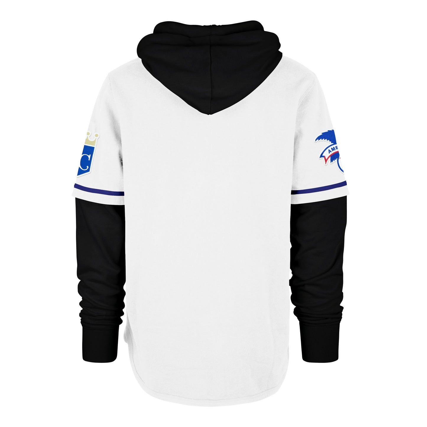 KANSAS CITY ROYALS COOPERSTOWN TRIFECTA '47 SHORTSTOP HOOD PULLOVER